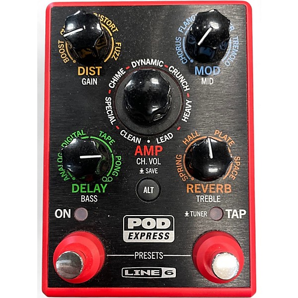 Used Line 6 POD EXPRESS Effect Processor