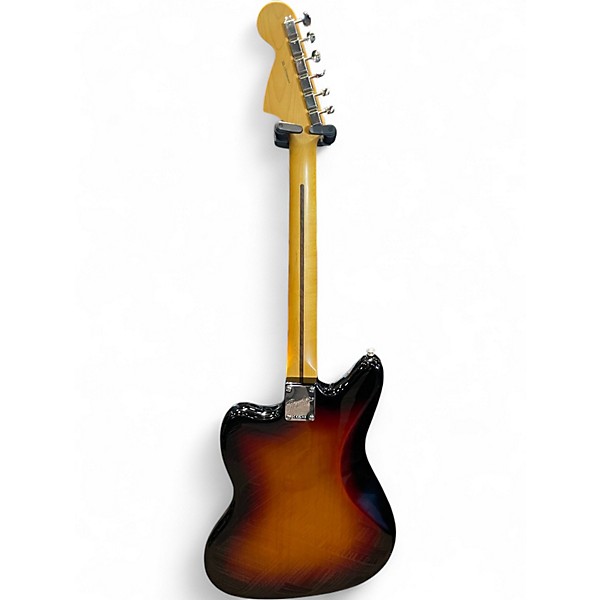 Used Fender American Professional Classic  Jaguar 3 Color Sunburst Solid Body Electric Guitar