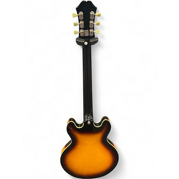 Used Epiphone Dot ES339 VS 2 Tone Sunburst Hollow Body Electric Guitar