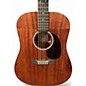 Used Martin D10E Natural Acoustic Electric Guitar