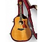 Used Taylor 810CE Natural Acoustic Electric Guitar thumbnail