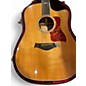 Used Taylor 810CE Natural Acoustic Electric Guitar