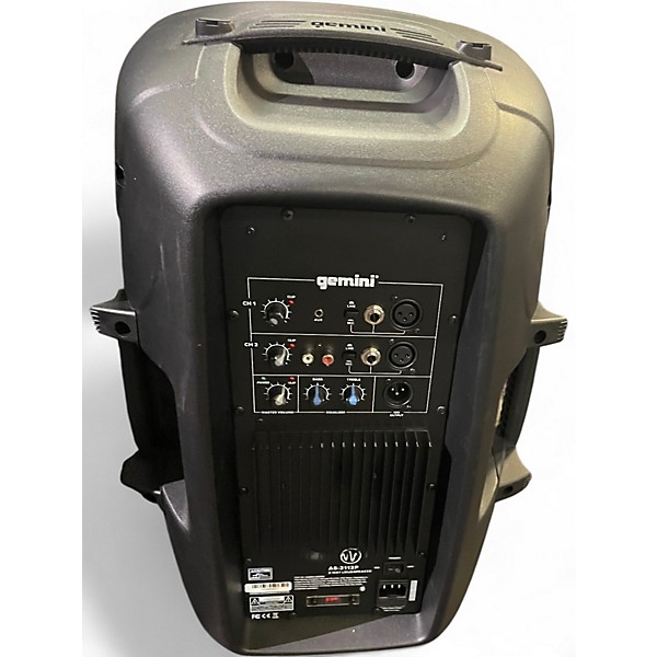 Used Gemini as2112p pair Powered Speaker