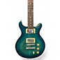 Used Hamer XT Series Sunburst A/T Blue Burst Solid Body Electric Guitar