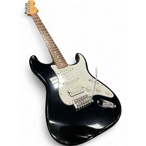 Used Fender Standard Stratocaster BLACK Solid Body Electric Guitar