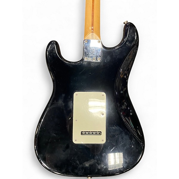 Used Fender Standard Stratocaster BLACK Solid Body Electric Guitar
