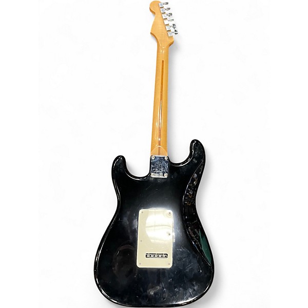 Used Fender Standard Stratocaster BLACK Solid Body Electric Guitar
