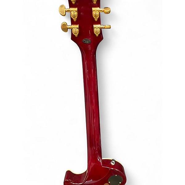 Used Epiphone Alex Lifeson Les Paul Custom Axcess Electric Guitar Ruby Solid Body Electric Guitar
