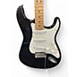 Used Fender American Standard Stratocaster Black Solid Body Electric Guitar