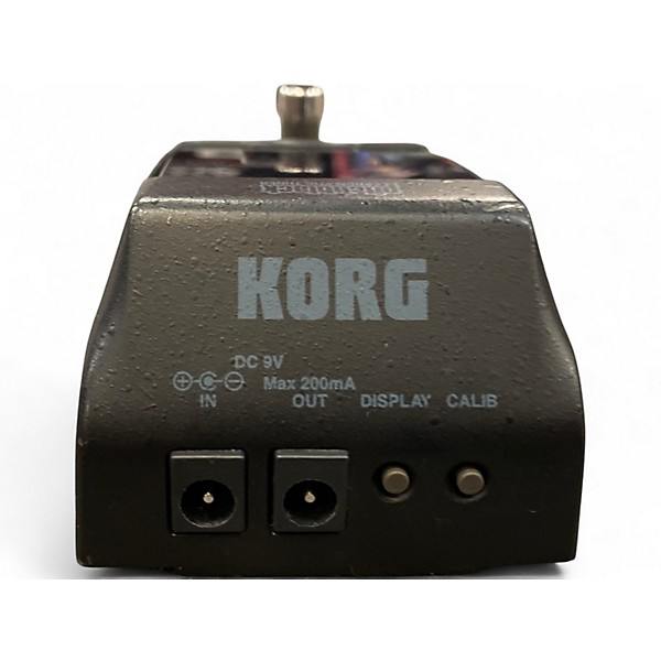 Used KORG PB01 Pitchblack Chromatic Tuner Pedal