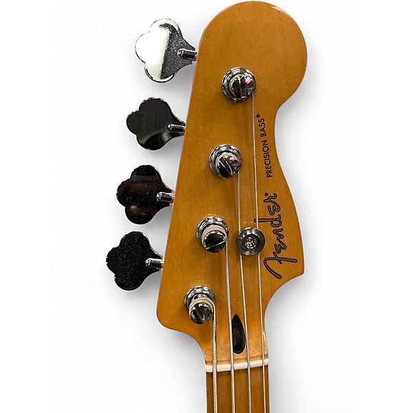 Used Fender Player Precision Bass Ocean Turquoise Electric Bass Guitar