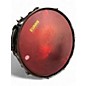 Used TAMA 8X14 S.L.P. BIG BLACK STEEL SNARE BLACK Drum