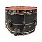 Used TAMA 8X14 S.L.P. BIG BLACK STEEL SNARE BLACK Drum