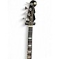 Used Reverend thundergun Metallic Silver Electric Bass Guitar