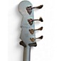 Used Reverend thundergun Metallic Silver Electric Bass Guitar