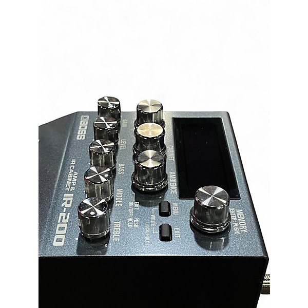 Used BOSS IR-200 Amp and Cabinet Processor Pedal