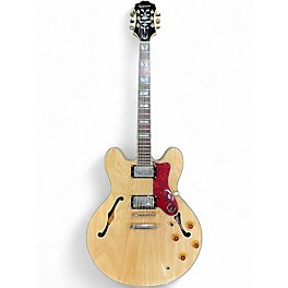 Used Epiphone Sheraton II Natural Hollow Body Electric Guitar