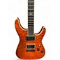 Used Schecter Guitar Research C1 ELITE Amber Solid Body Electric Guitar