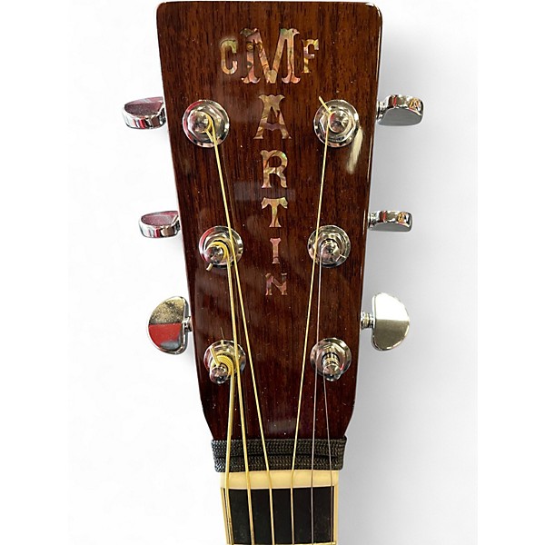 Used Martin Custom Shop Natural Acoustic Guitar