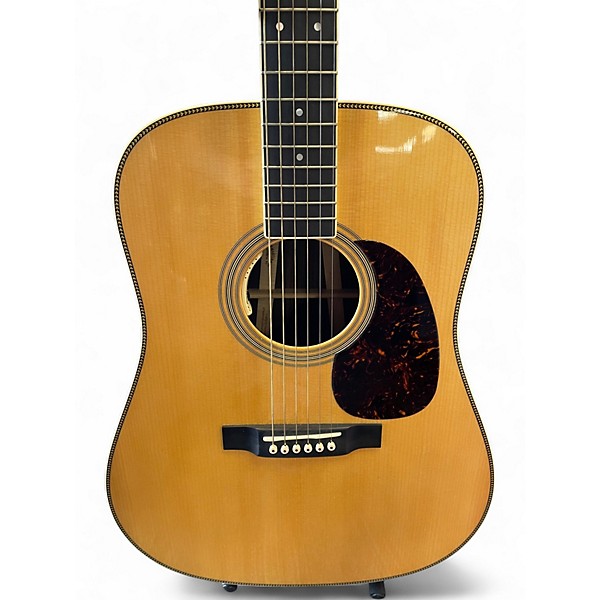 Used Martin Custom Shop Natural Acoustic Guitar