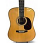 Used Martin Custom Shop Natural Acoustic Guitar