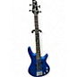 Used Ibanez GSRM20 Mikro Short Scale Lazer Blue Electric Bass Guitar thumbnail