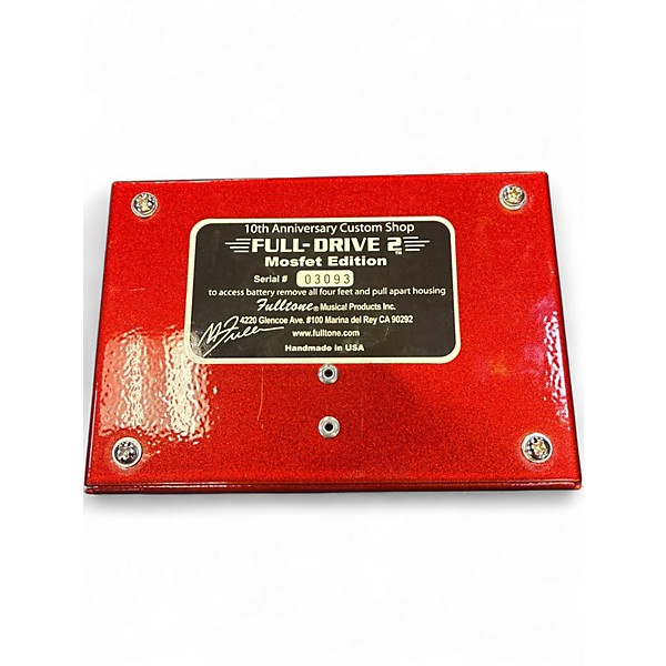 Used Fulltone FD2MOS Fulldrive 2 Mosfet Overdrive Effect Pedal