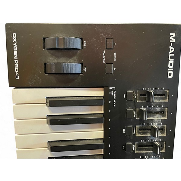 Used M-Audio Oxygen Pro 49 MIDI Controller