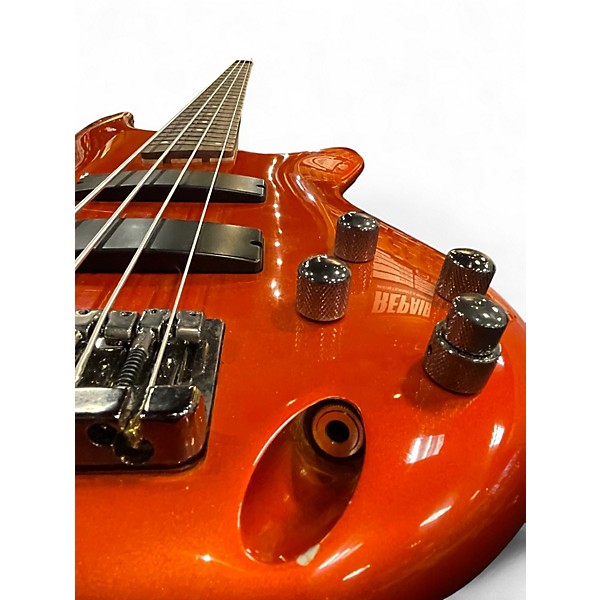 Used Ibanez SR300 Orange Electric Bass Guitar