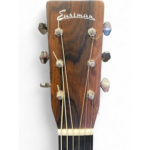 Used 2021 Eastman E8 OM TC Natural Acoustic Electric Guitar