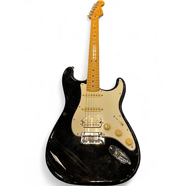 Used Fender PLAYER II STRATOCASTER HSS Black Solid Body Electric Guitar