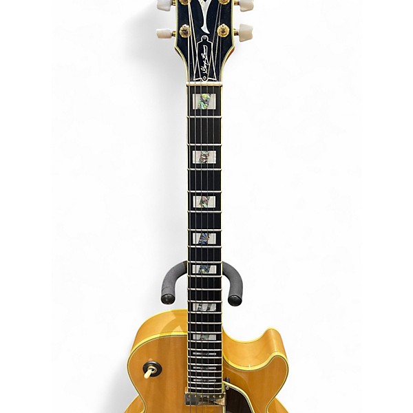 Used Ibanez GB10 George Benson Natural Hollow Body Electric Guitar