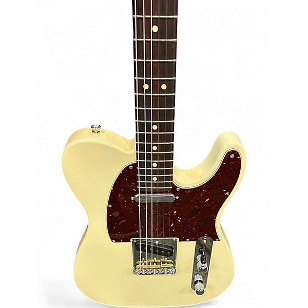 Used Fender AMERICAN PRO II TELECASTER WHITE Solid Body Electric Guitar