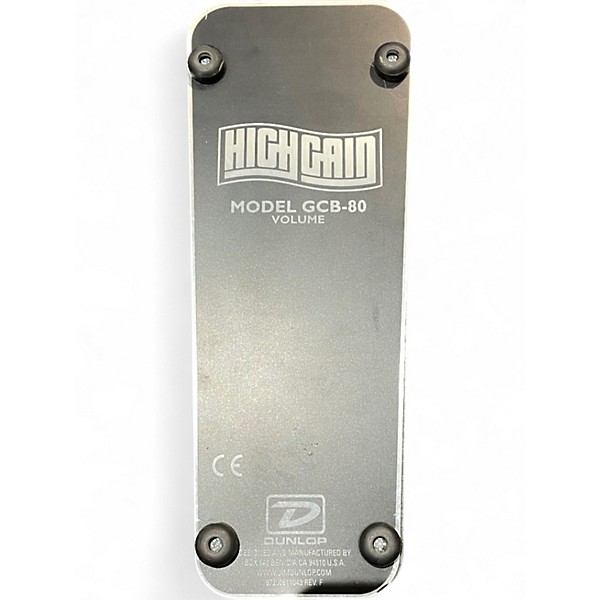 Used Dunlop GCB80 High Gain Volume Pedal