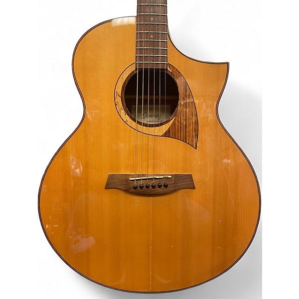 Used Ibanez aew22cd-nt1201 Natural Acoustic Electric Guitar