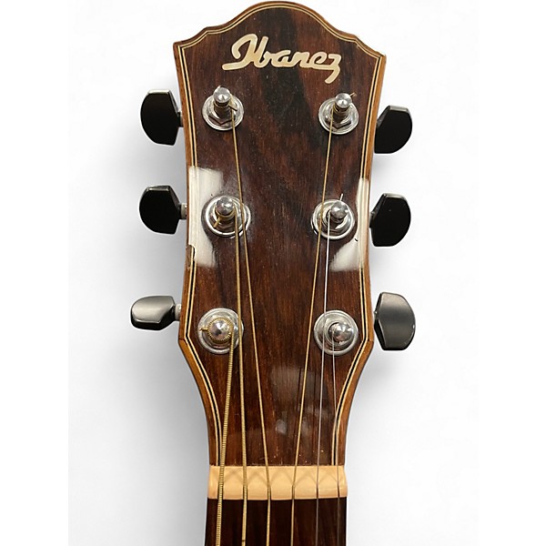 Used Ibanez aew22cd-nt1201 Natural Acoustic Electric Guitar