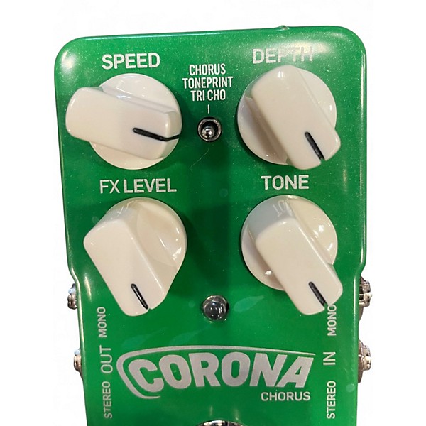 Used TC Electronic Corona Chorus Effect Pedal