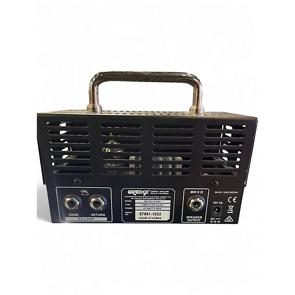 Used Orange Amplifiers Micro Dark 20W Tube Guitar Amp Head