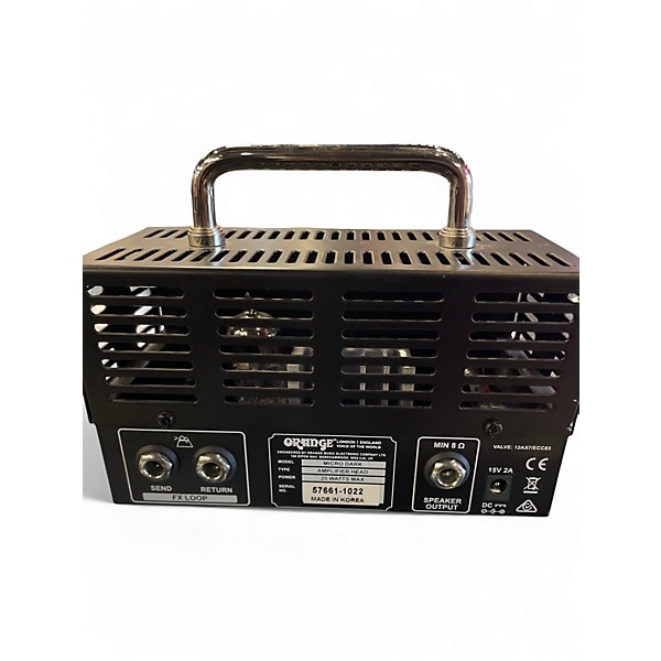 Used Orange Amplifiers Micro Dark 20W Tube Guitar Amp Head