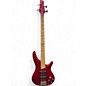 Used Ibanez SR300M RED Electric Bass Guitar thumbnail
