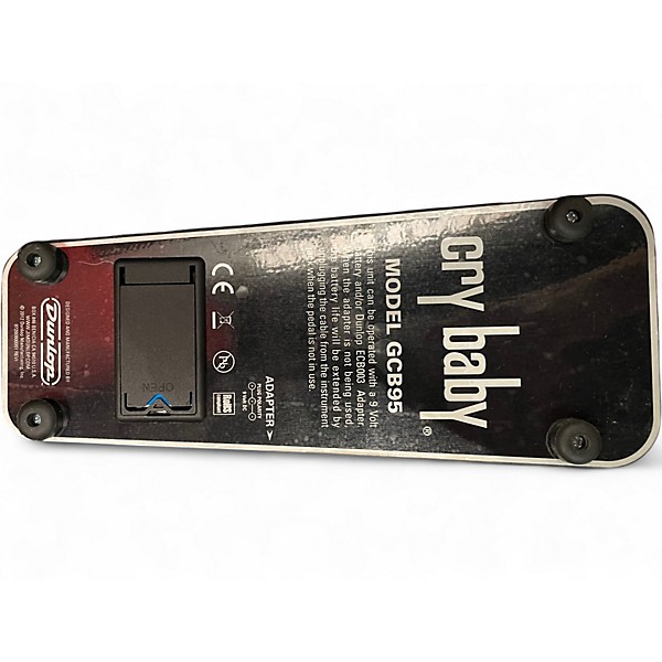 Used Dunlop GCB95 Original Crybaby Wah Effect Pedal