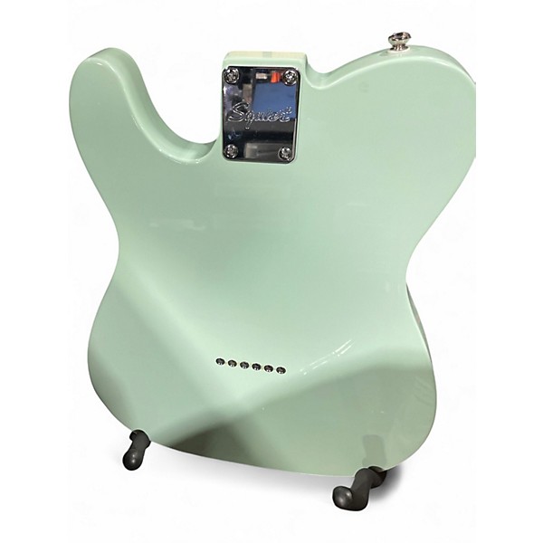 Used Squier Telecaster Surf Green Solid Body Electric Guitar