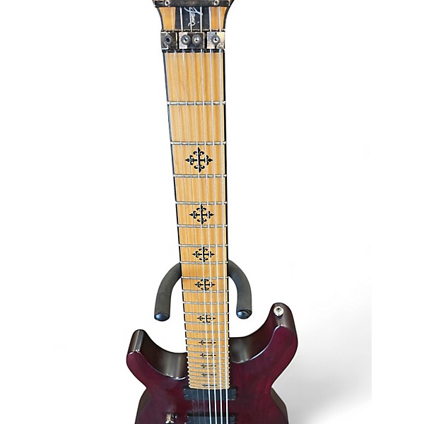 Used Schecter Guitar Research Jeff Loomis JL-7 Left Hand Vampyre Red Electric Guitar