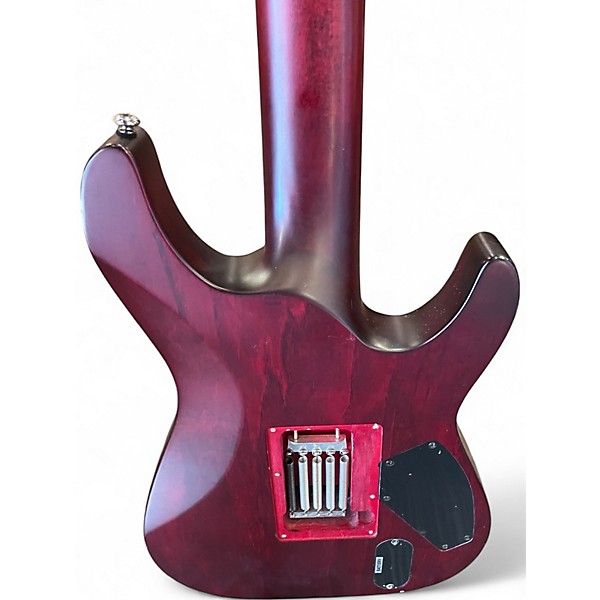 Used Schecter Guitar Research Jeff Loomis JL-7 Left Hand Vampyre Red Electric Guitar