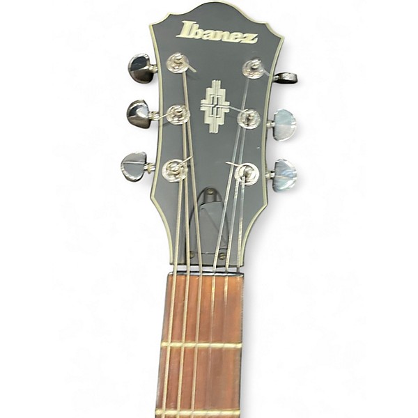 Used Ibanez AM73B Archtop Natural Hollow Body Electric Guitar