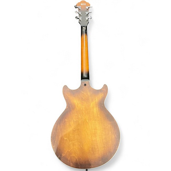 Used Ibanez AM73B Archtop Natural Hollow Body Electric Guitar