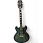 Used D'Angelico Premier Series DC Ocean Blue Burst Hollow Body Electric Guitar thumbnail