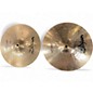 Used Zildjian 14in ZBT Plus Rock Hi Hats Pair Cymbal thumbnail