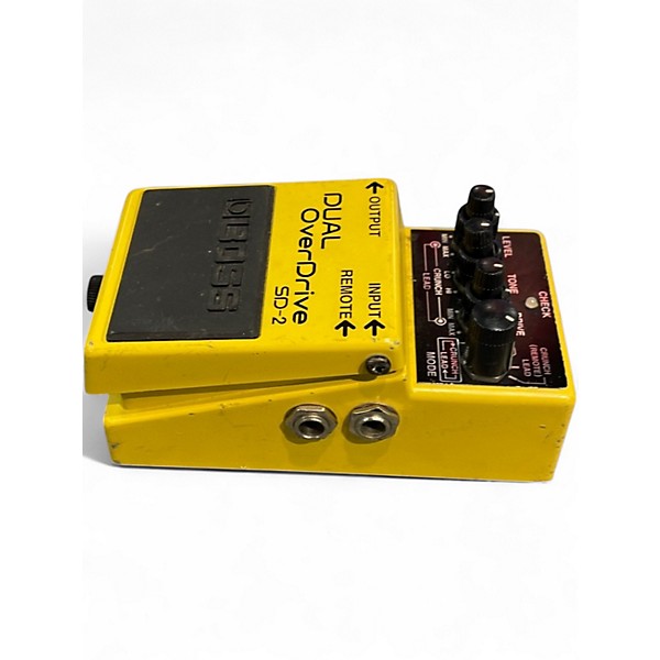 Used BOSS SD2 Dual Overdrive Effect Pedal