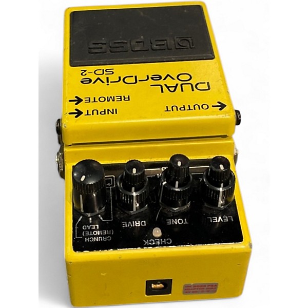 Used BOSS SD2 Dual Overdrive Effect Pedal